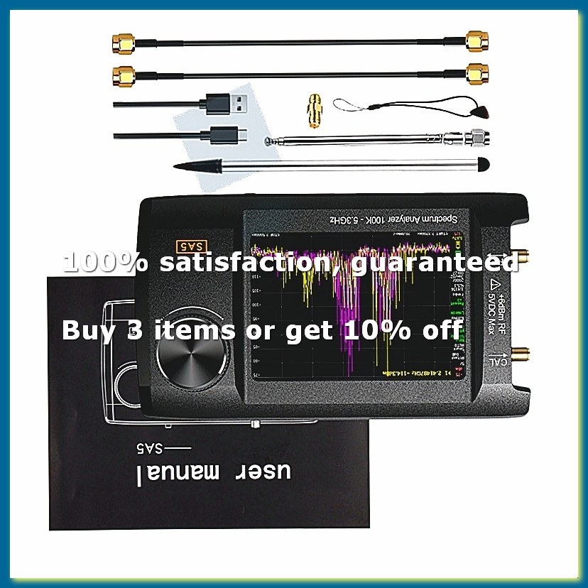 Signal Generator Spectrum Analyzer - ● 최신 4인치 IPS LCD SA5