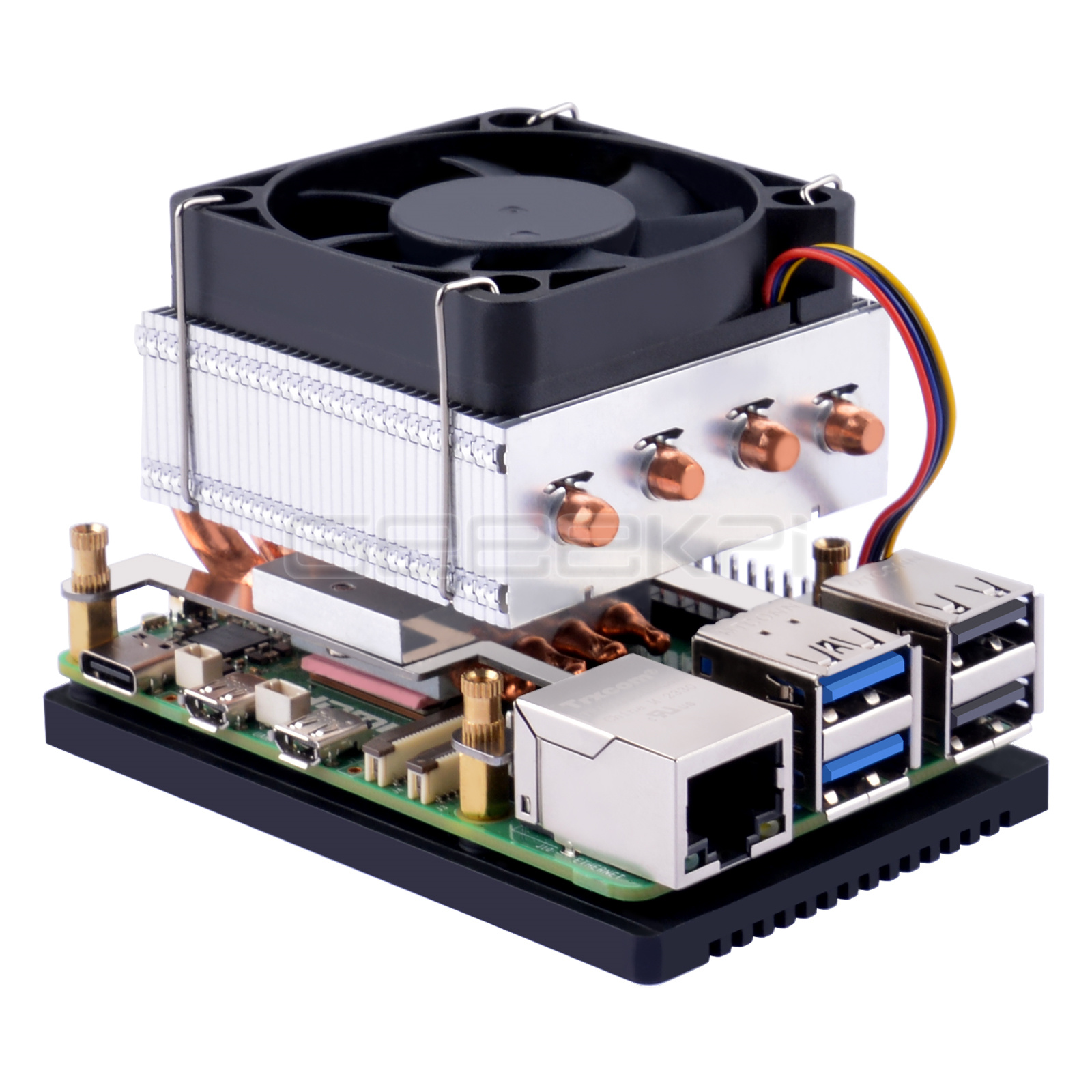 Raspberry Pi 5 8Gb Kit - Raspberry Pi 5 CPU 팬용 Geeekpi