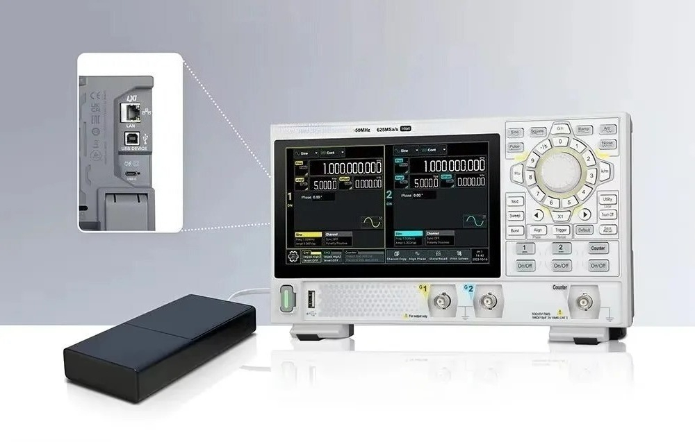 Function Arbitrary Waveform Generator - DG822 Pro 임의 파형 발생기, 25MHz,