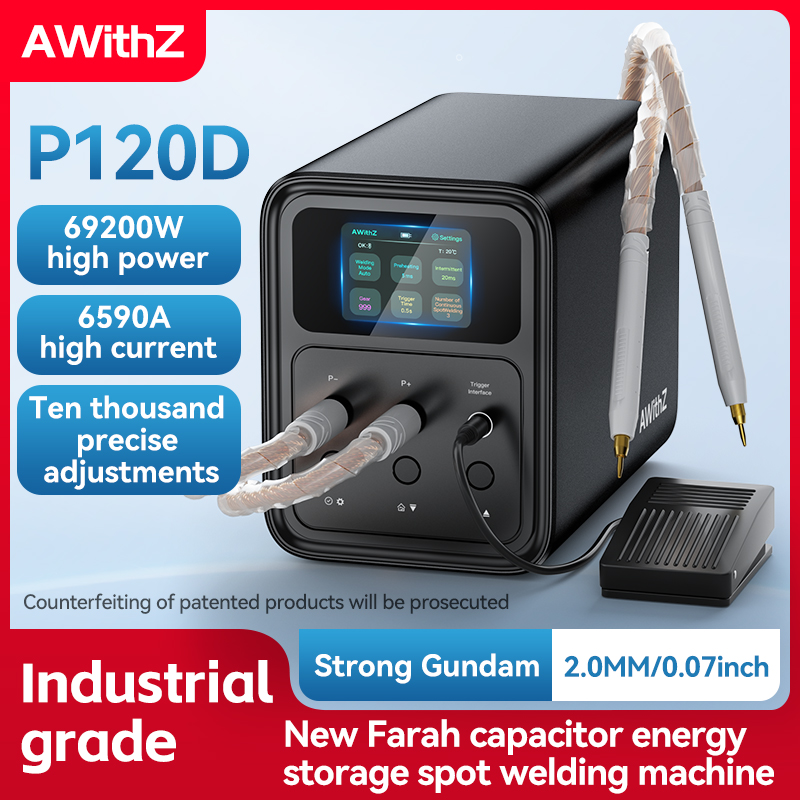 Spot Welder 18650 Battery Pack - Awithz 69200W 스팟 용접기 6590A 고전류