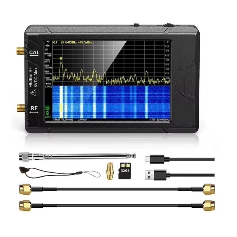 ZS-406/ZS-407 4인치 스크린 휴대용 스펙트럼 - Signal Generator Spectrum Analyzer 리뷰 및 가격