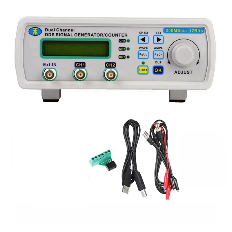 MHS5200A 디지털 DDS 기능 신호 발생기 듀얼  - Function Arbitrary Waveform Generator 리뷰 및 가격