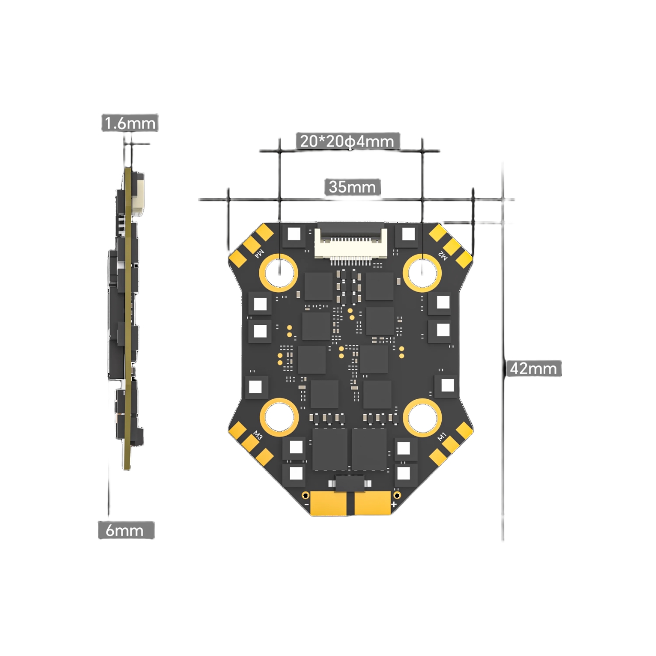 IFlight Borg F7 미니 스택 ICM42688 - Fpv Flight Controller F7 Stack 60A 리뷰 및 가격