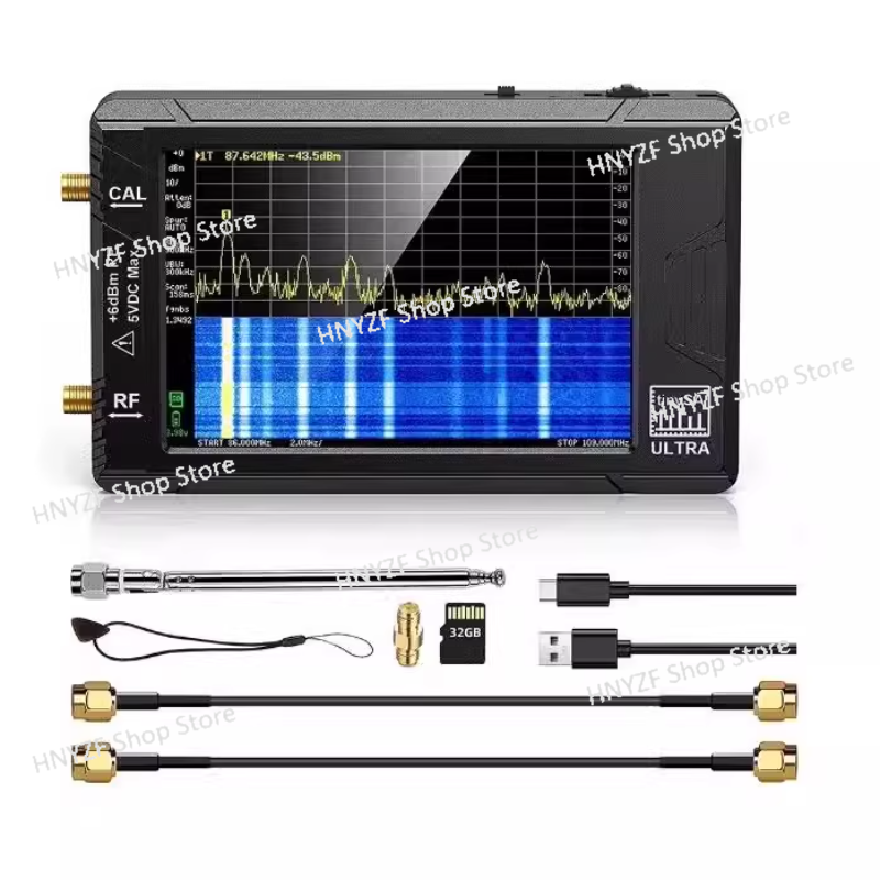 ULTRA 4인치 휴대용 스펙트럼 분석기, 터치스크린  - Signal Generator Spectrum Analyzer 리뷰 및 가격