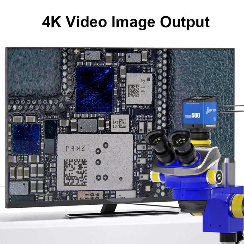 산업용 삼안 현미경 카메라 확대경, PCB 칩 납땜용, - Stereo Trinocular Microscope Pcb 리뷰 및 가격