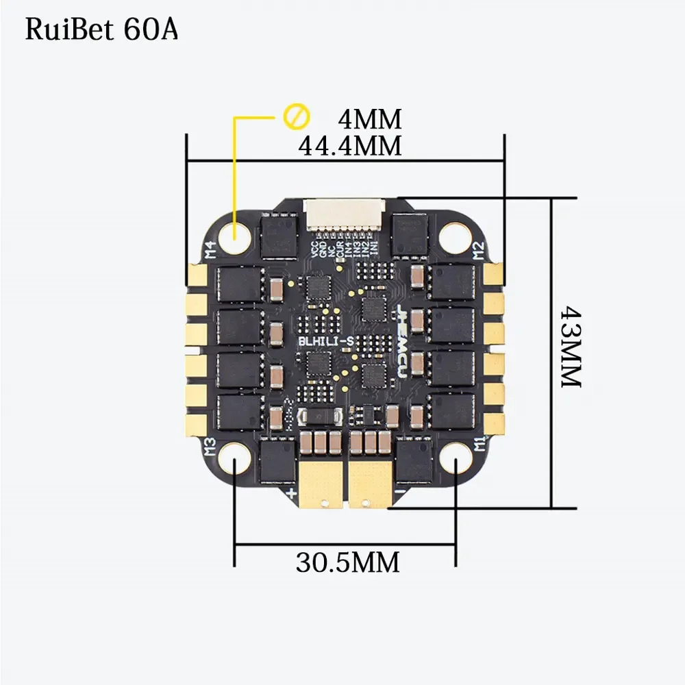 JHEMCU F7 F722 비행 컨트롤러 60A 4in - Fpv Flight Controller F7 Stack 60A 리뷰 및 가격