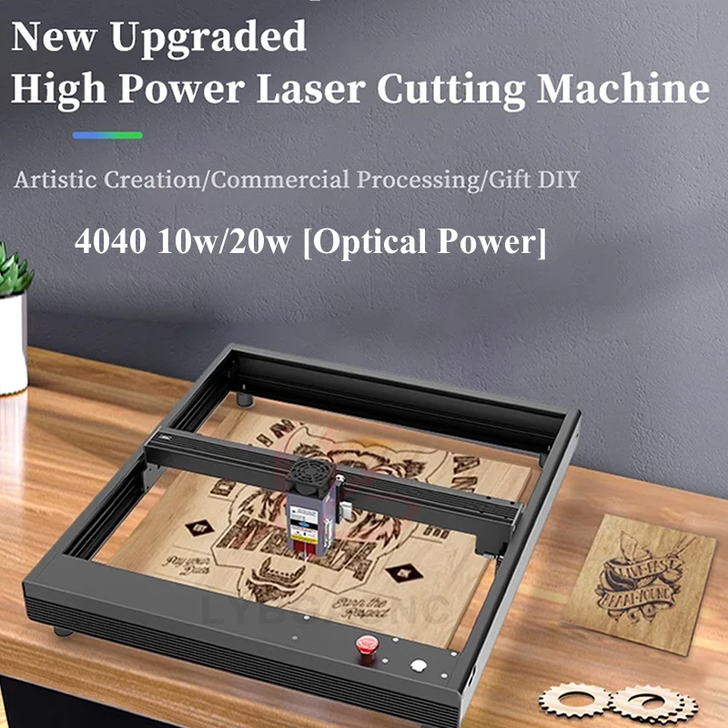 LY 4040 10W/20W 데스크탑 프레임 구조 미니 - Mini Laser Engraver Cnc Router 리뷰 및 가격