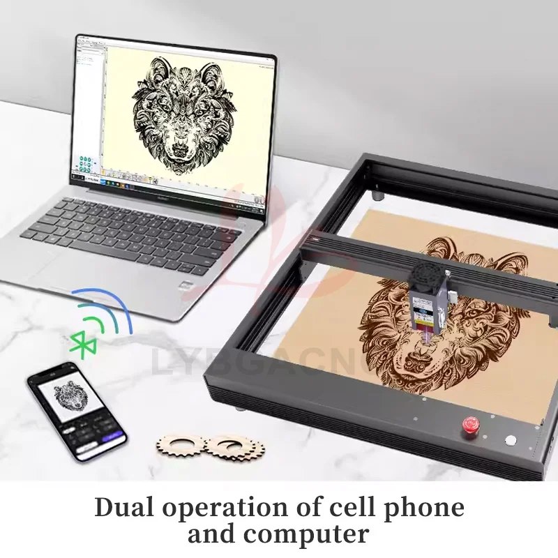 LY 4040 10W/20W 데스크탑 프레임 구조 미니 - Mini Laser Engraver Cnc Router 리뷰 및 가격
