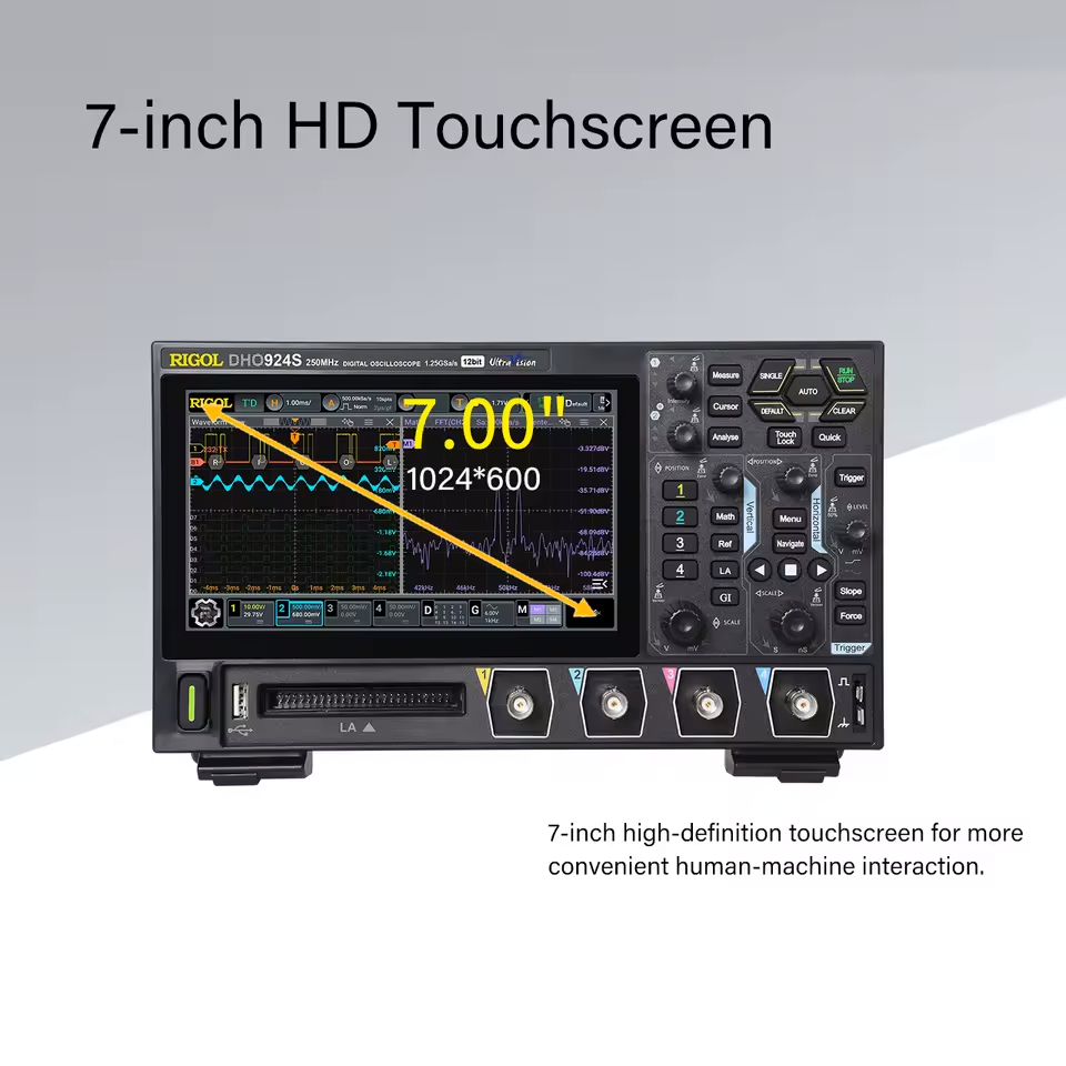 리골 DHO900 시리즈 오실로스코프: 4채널, 125 - Digital Storage Oscilloscope 100Mhz 리뷰 및 가격