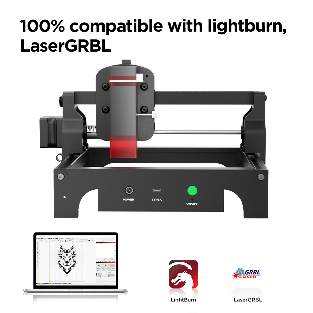 5.5W 미니 레이저 조각 커터 ACMER S1 레이저 - Mini Laser Engraver Cnc Router 리뷰 및 가격