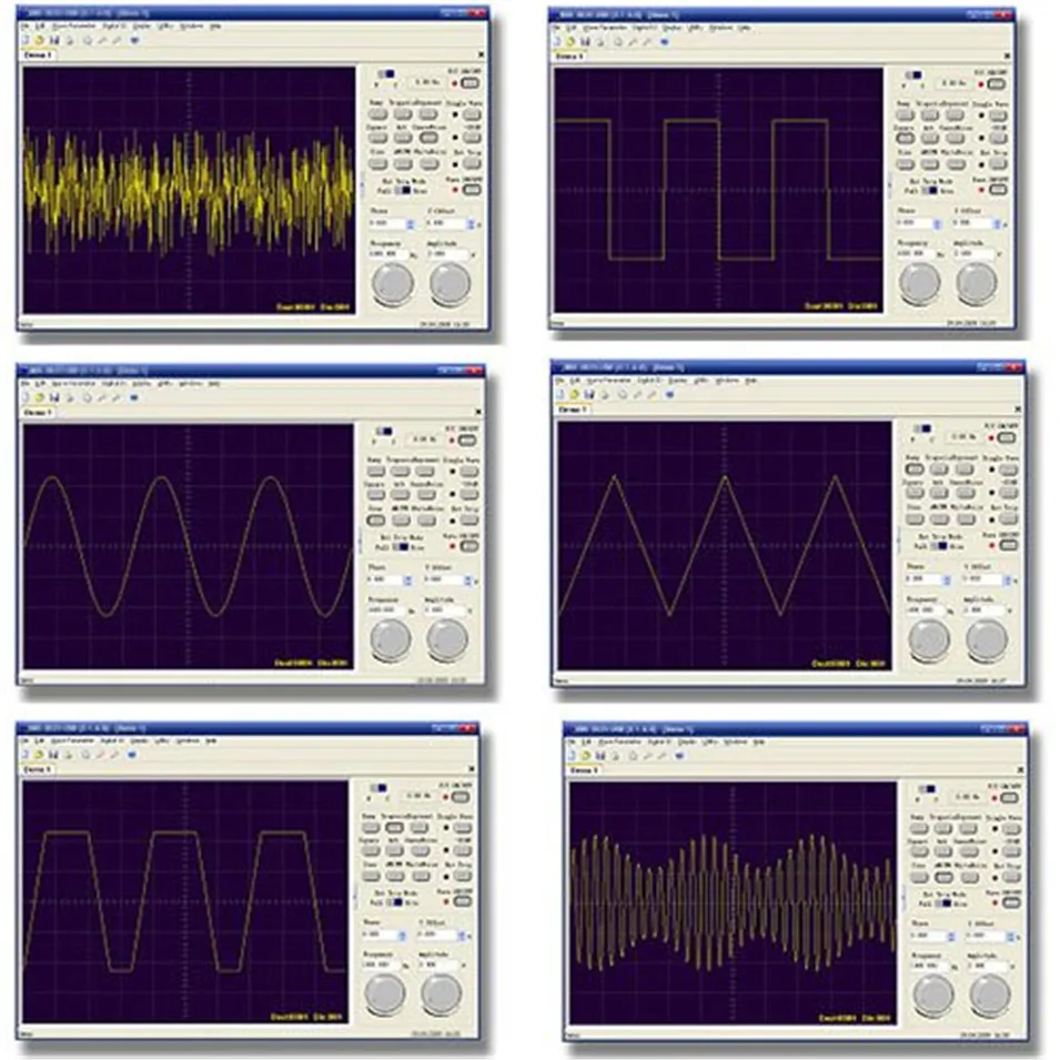 지능형 오리지널 Hantek1025G PC USB 기능 - Function Arbitrary Waveform Generator 리뷰 및 가격