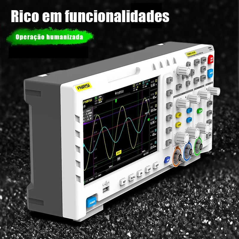 FNIRSI 1014D 디지털 오실로스코프 2 in 1 - Digital Storage Oscilloscope 100Mhz 리뷰 및 가격
